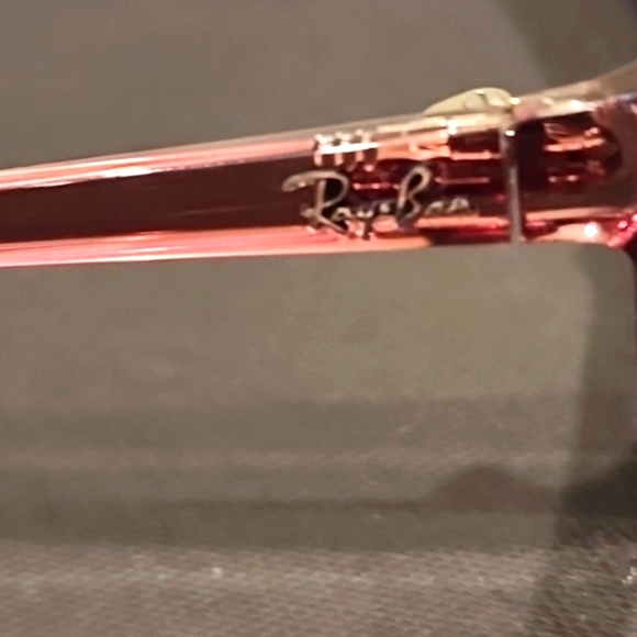 Ray-Ban Emma 59 MM Cat Eye Sunglasses- Light Brown/Gradient Violet - Picture 10 of 12